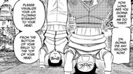 Okarun started his training (Image Source: VIZ)